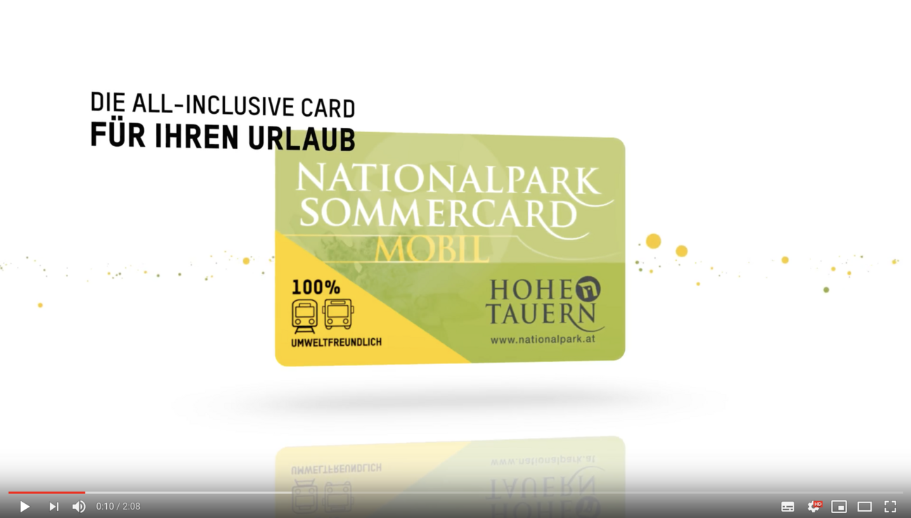 Nationalpark Sommercard Video